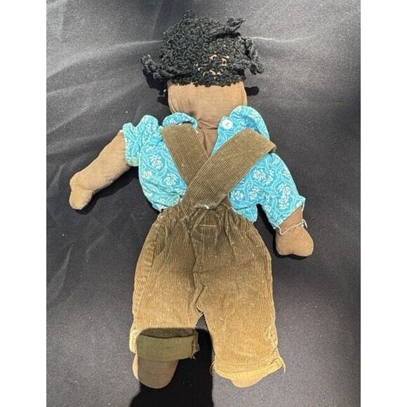 Antique Handmade African American Girl doll from Simplicity Pattern Cute! - Picture 9 of 10